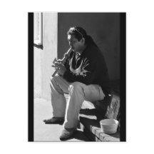 Père Noël Fe Flutist