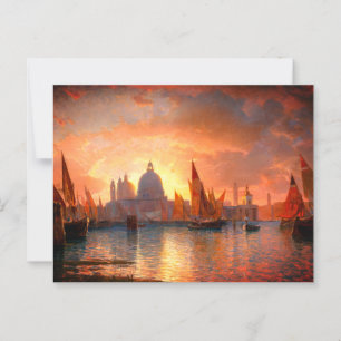 Carte Postale Père Noël Maria della Salute de Haseltine, coucher