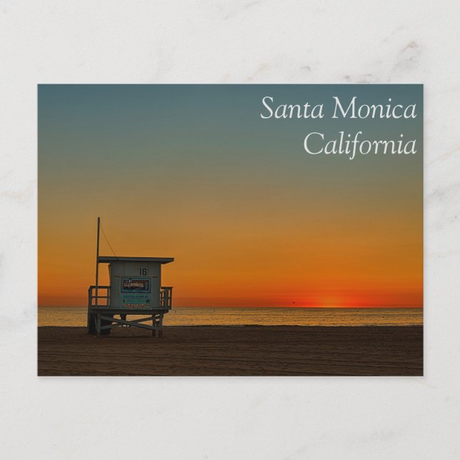 Carte postale père Noël Monica (Devant)