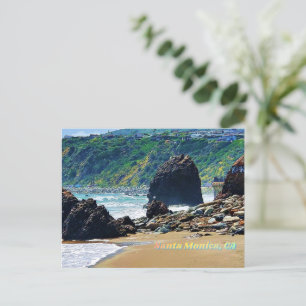 Carte Postale Père Noël Monica, Californie