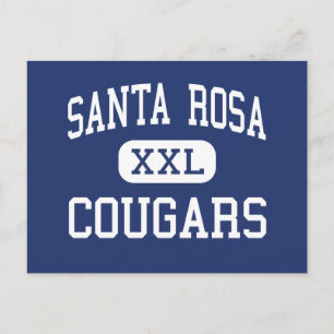 Carte Postale Père Noël Rosa Cougars Moyen Père Noël Rosa