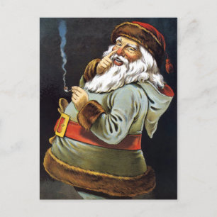 Carte postale Père Noël vintage
