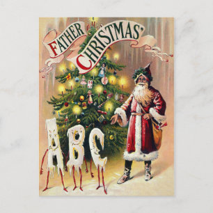 Carte Postale Père vintage Noël