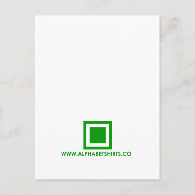 Carte Postale Période verte (Devant)