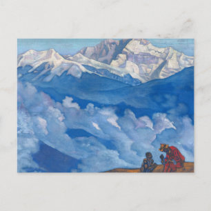 Carte Postale Perle de la recherche, 1924 par Nicholas Roerich