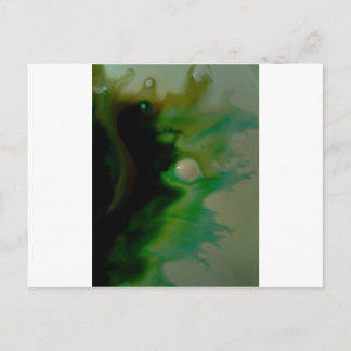 Carte Postale Perle verte