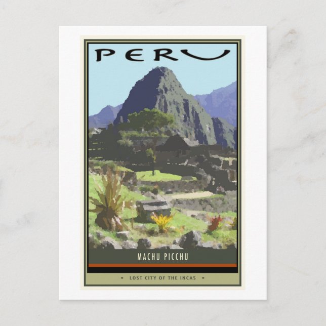 Carte Postale Pérou (Devant)