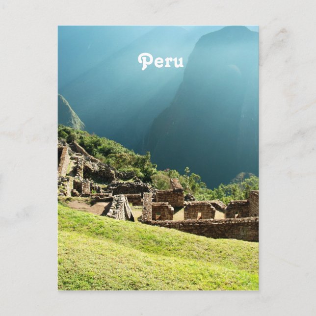 Carte Postale Pérou Landscape (Devant)