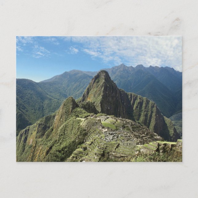 Carte Postale Pérou, Machu Picchu, ancienne ville perdue de 3 (Devant)