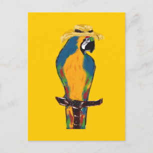 Carte Postale Perroquets de printemps