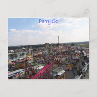 Carte Postale Perry, Ga