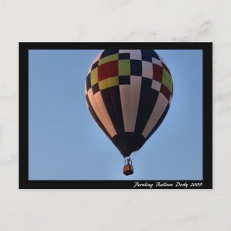 Carte Postale Pershing Balloon Derby 2009