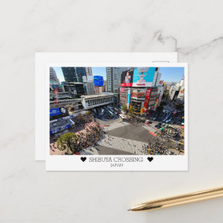 Carte Postale Personalized, From SHIBUYA CROSSING  with Love
