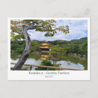 Carte Postale Personalized, Kinkaku-ji- Golden Pavilion, Japan