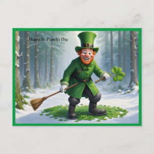 Carte Postale Personnage de la Saint Patrick