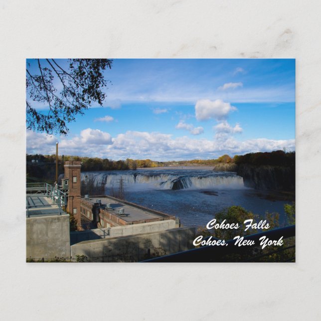 Carte postale personnalisable Cohoes Falls (Devant)