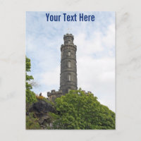 Carte postale personnalisable du monument Nelson à