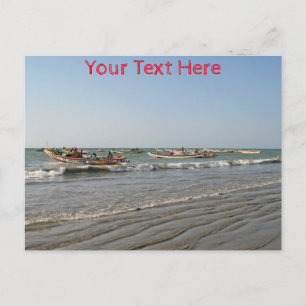 Carte Postale Personnalisable La Gambie