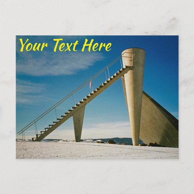 Carte Postale Personnalisable Lillehammer Norvège (Devant)