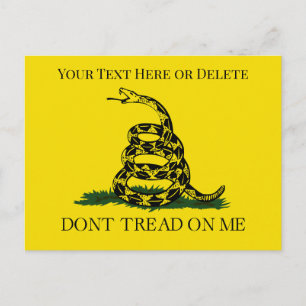 Carte Postale Personnalisable Ne pas filtrer sur moi Snake Gadsd