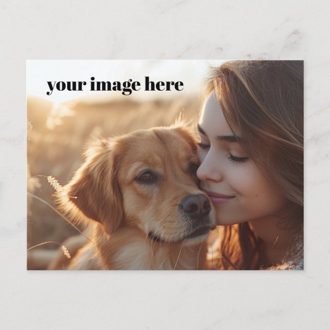 Carte Postale Personnalisé (Devant)