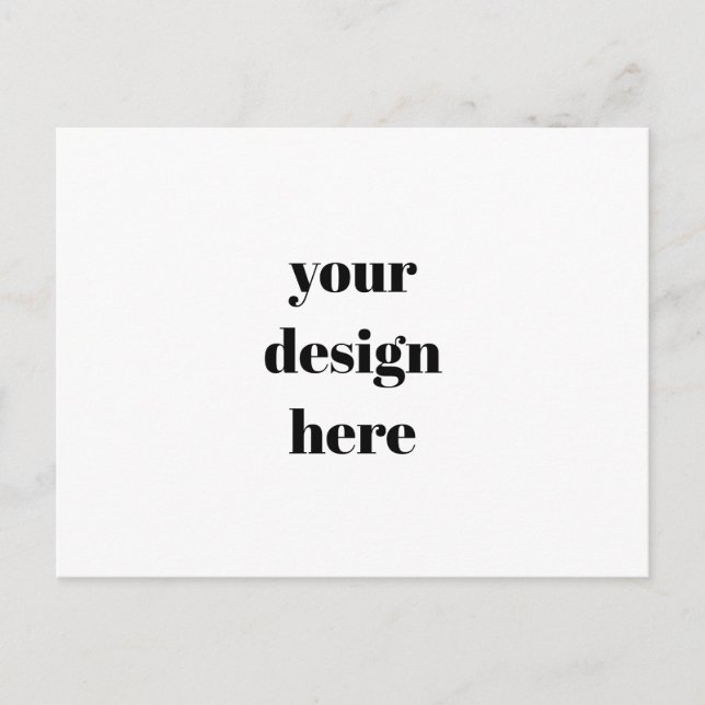 Carte Postale Personnalisé (Devant)