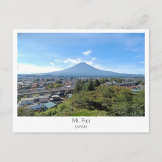Carte Postale Personnalisé, Mont Fuji, Japon