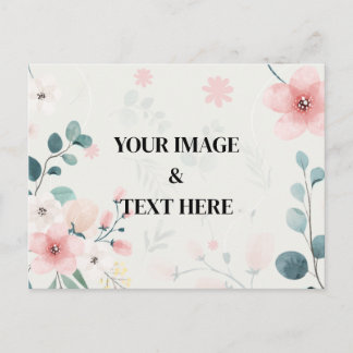 Carte Postale Personnalisé Personnalisez Votre Propre Photo & Te
