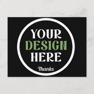 Carte Postale personnalisé, unique, élégant et minimaliste baise