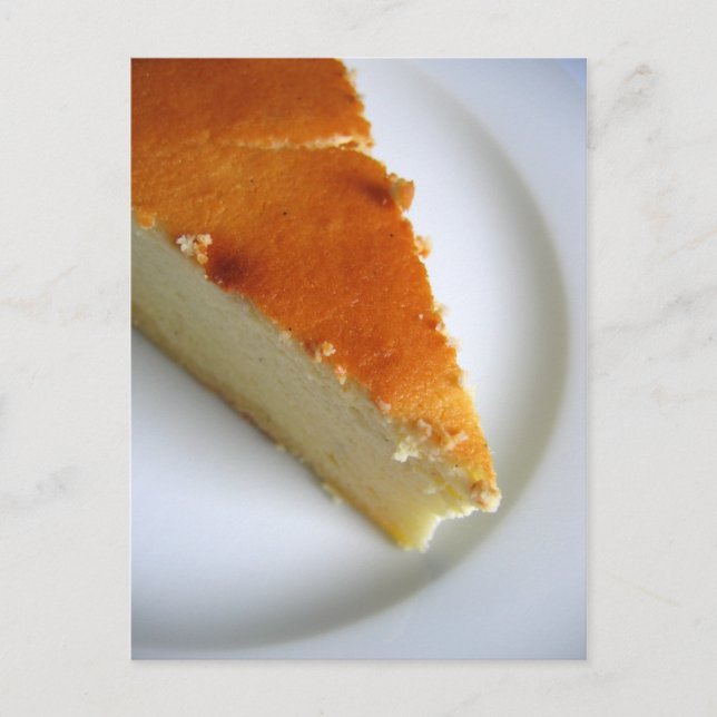 Carte postale personnalisée Cheesecake (Devant)