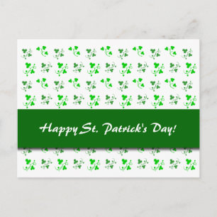 Carte postale personnalisée de la Saint-Patrick av
