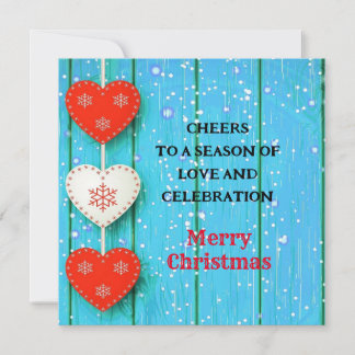 Carte postale personnalisée "Joyeux Noël"