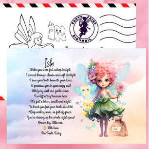 Carte postale personnalisée pour les enfants