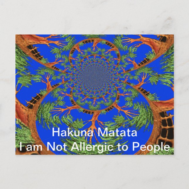 Carte Postale Personnaliser (Devant)