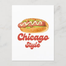 Personnaliser design Chicago Style Hot Dog Cadeau 
