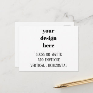Carte Postale Personnaliser ou Adapter