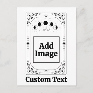 Carte Postale Personnaliser Tarot Zodiaque Astrologie Fortune Ma