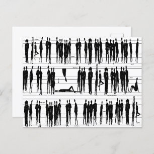 Carte postale PERSONNES MUSICALES