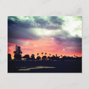 Carte Postale Perth sunset