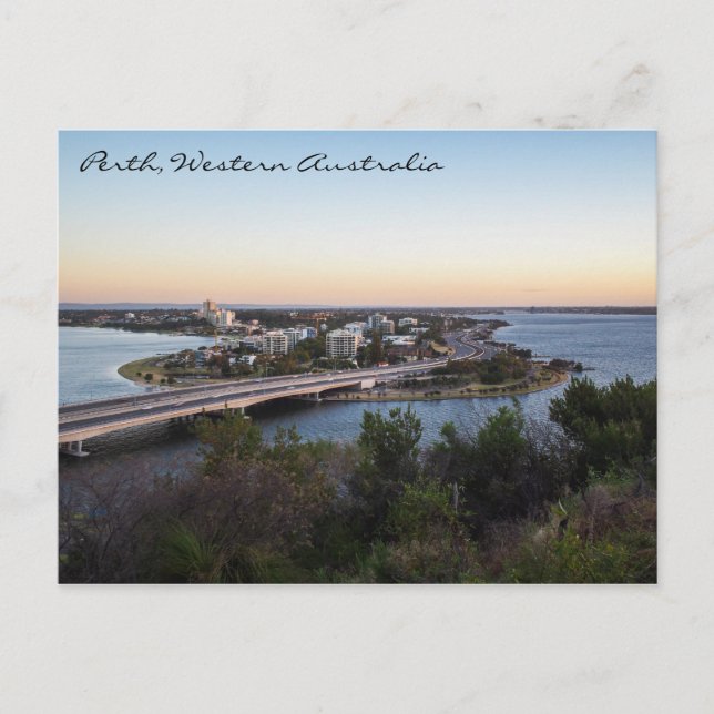 Carte postale Perth Western Australia (Devant)