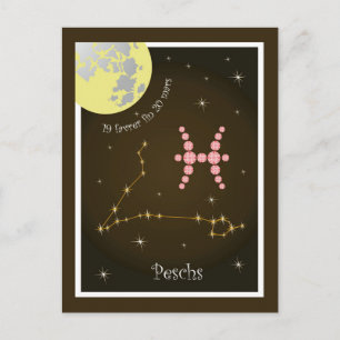 Carte Postale Peschs 19 favrer fin 20 mars Postkarte