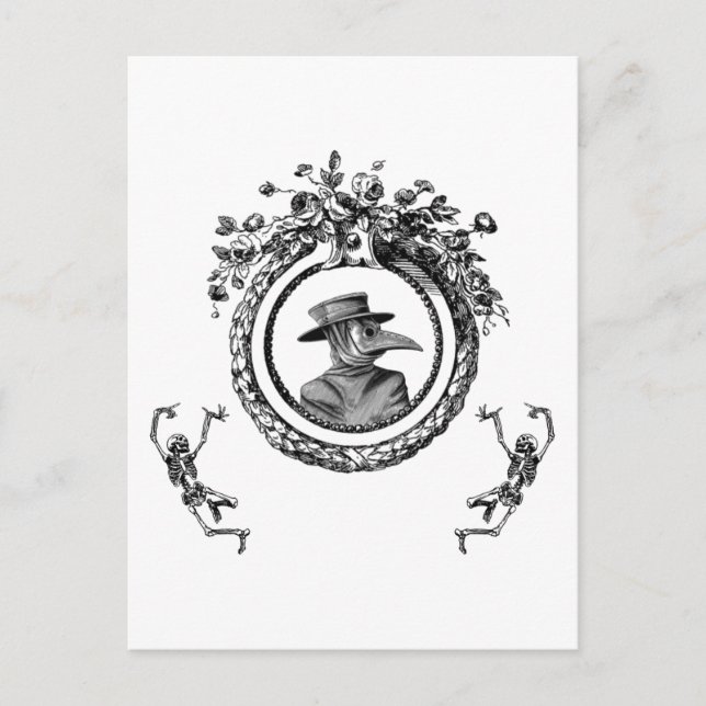 Carte Postale Peste (Devant)