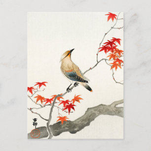 Carte Postale Peste japonaise - Ohara Koson - Art Vintage