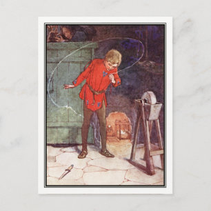 Carte Postale Peter et Tinker Bell par Alice B. Woodward