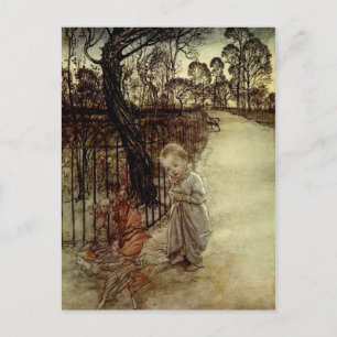 Carte postale Peter Pan Arthur Rackham