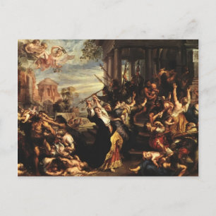 Carte Postale Peter Paul Rubens - Massacre des Innocents