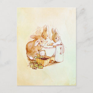 Carte Postale Peter Rabbit Beatrix Potter