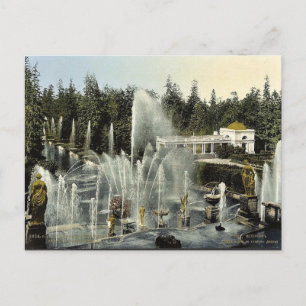 Carte Postale Peterhof de Château, Saint-Pétersbourg, classe Rus