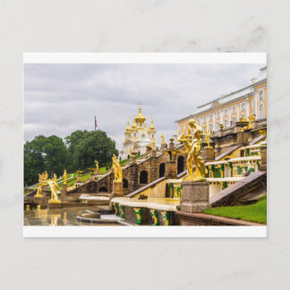 Carte Postale Peterhof Palais et jardins St Petersburg Russie