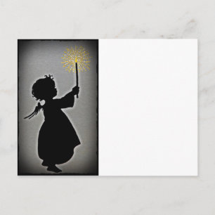 Carte Postale Petit ange laisse briller sa lumière